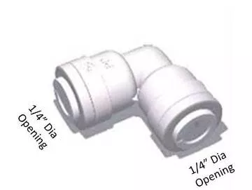 1/4"x 1/4" Union Elbow Quick Connect