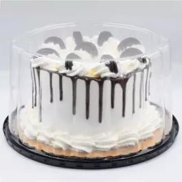 10" Cake Container for a 9" Cake Extra High Dome - 50/Case
