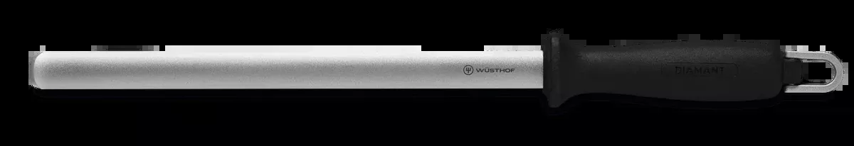 10" Diamond Sharpening Steel | Wide, Fine