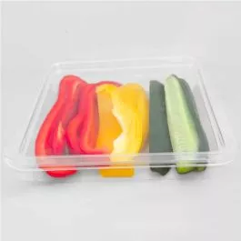 10 Oz 6" Square Tub With Lid - 200/Case
