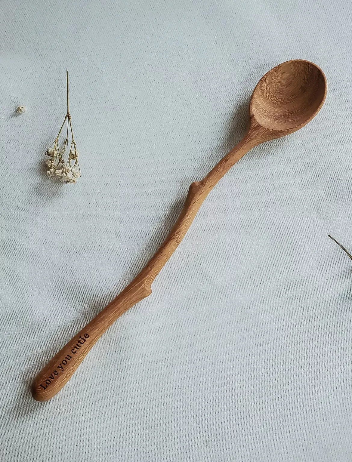 194 Craft House - Branch Tree Wooden Spoon