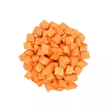 3/8" Diced Carrot (4/5#)