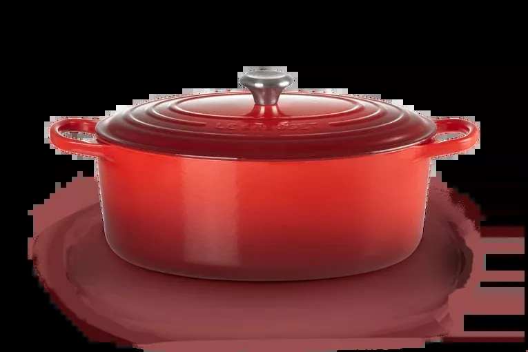 35cm Oval Dutch Oven | Cherry
