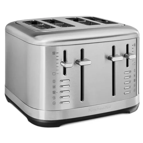 4 Slice Toaster - 1800 Watts, Brushed Stainless Steel