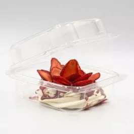 4" Small Square Cookie Containers 330/Case