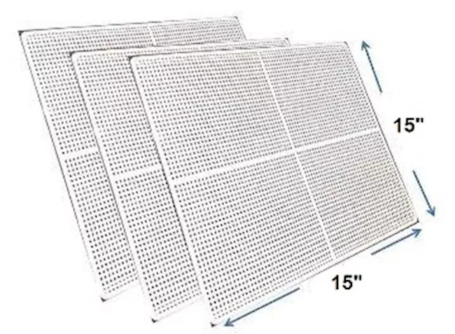 5-Pack BPA-FREE 15" x 15" MESH LINERSSB1010_SS