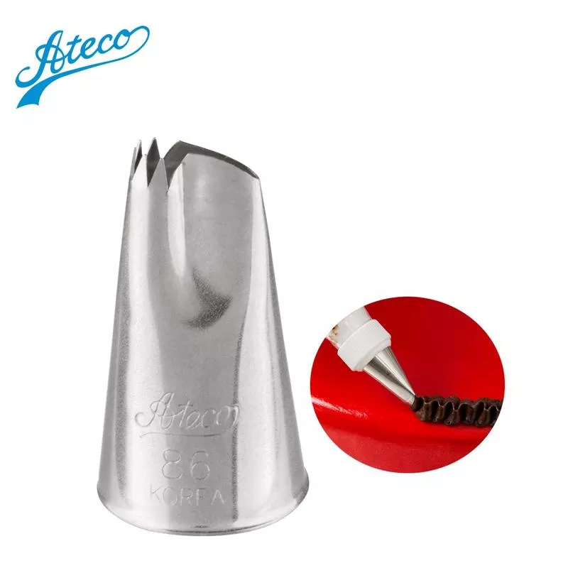 #86 Ruffle Piping Tip