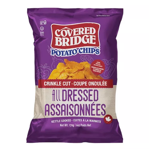All Dressed Crinkle Cut Chips, 170g