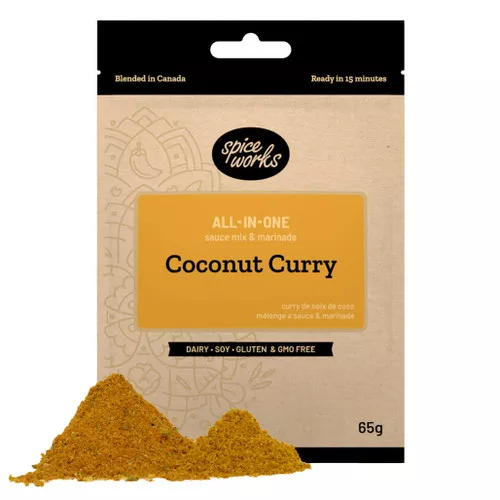 All-In-One Coconut Curry Sauce Mix & Marinade, 65g