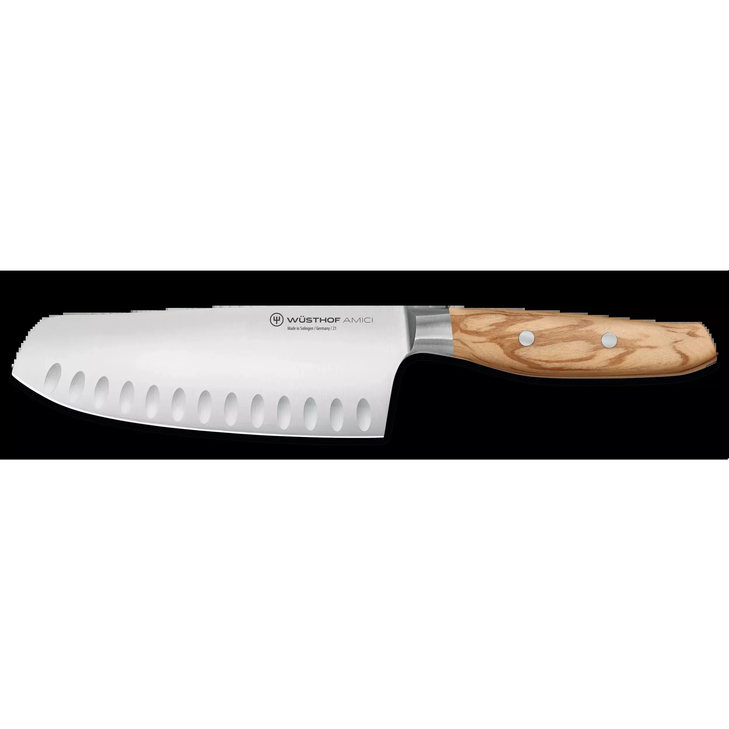 Amici 7" Hollow Edge Rotoku (Santoku)
