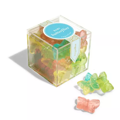 Baby Butterflies Fruit Gummy - Small Candy Cube