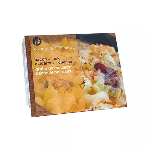 Bacon + Leek Macaroni + Cheese. 375g ❆
