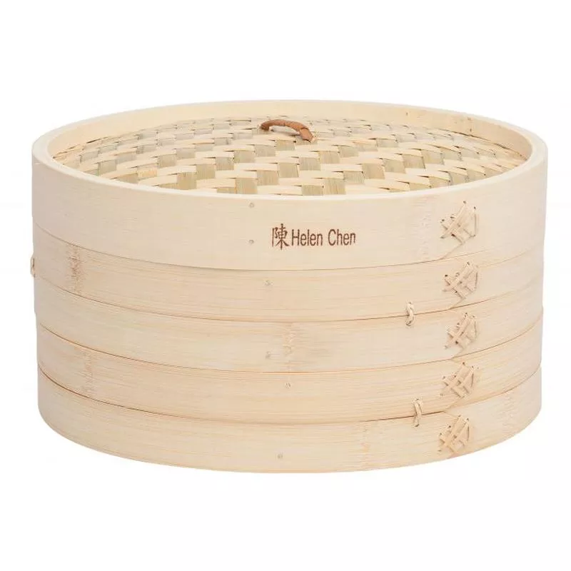 Bamboo Steamers, Set of 3, 10"