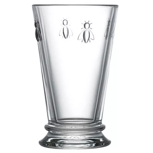 Bee Long Drink Glass - Clear, 30cl
