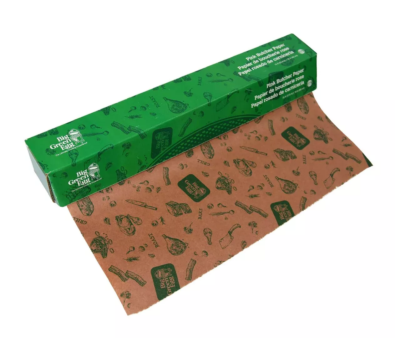 Big Green Egg Pink Butchers Paper 23 Metres