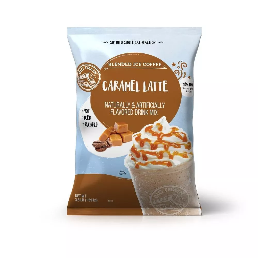 Big Train Caramel Blended Iced Coffee (3.5lb Bag)
