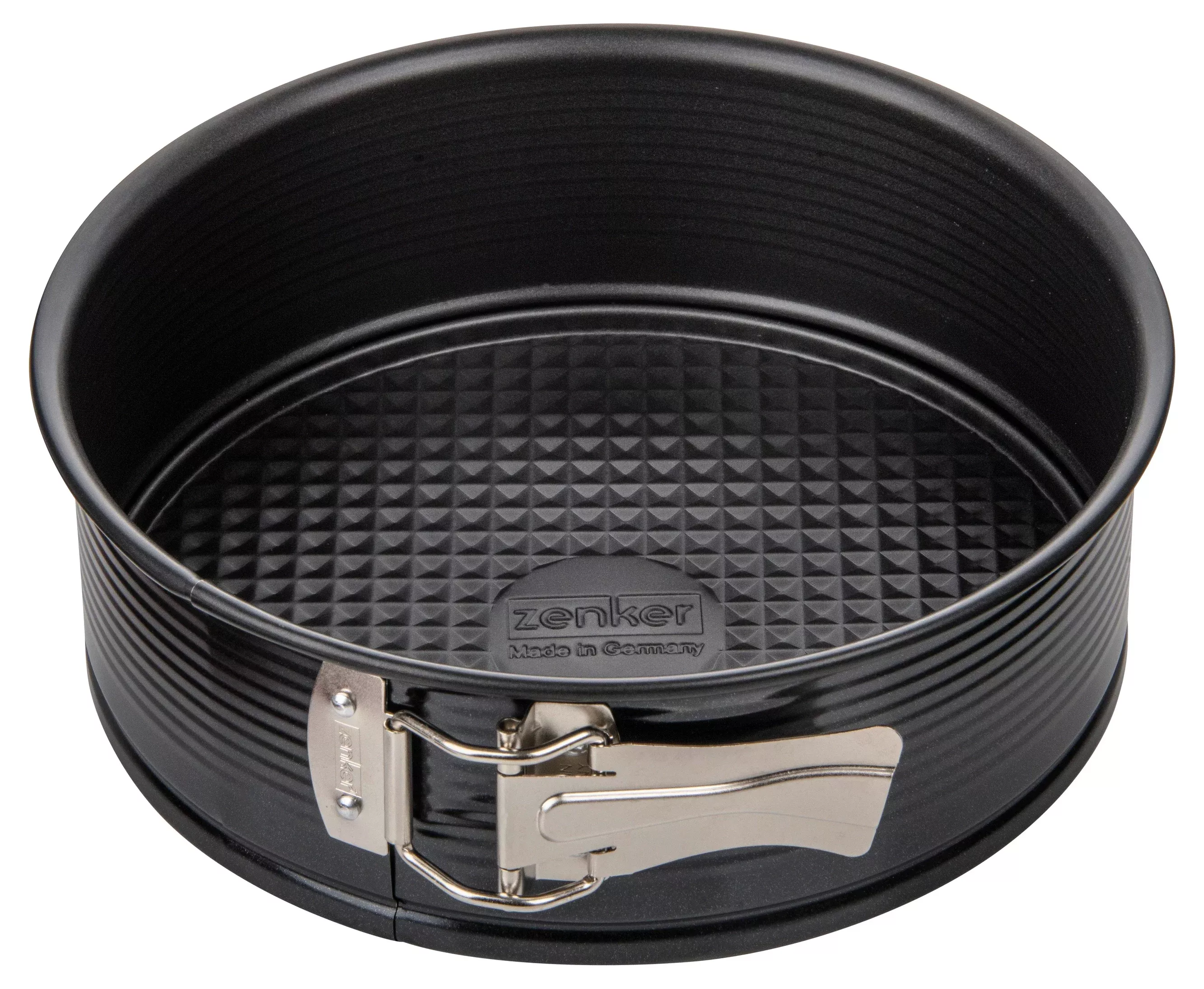 Black Metallic 20 cm Hinged Tin | Non-Stick Springform Cake Pan