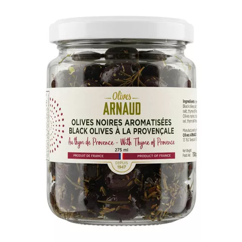 Black Olives Provencale with Thyme of Provence, 275ml