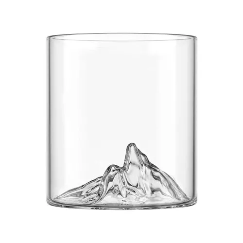 Black Tusk Tumbler Glass, 12oz