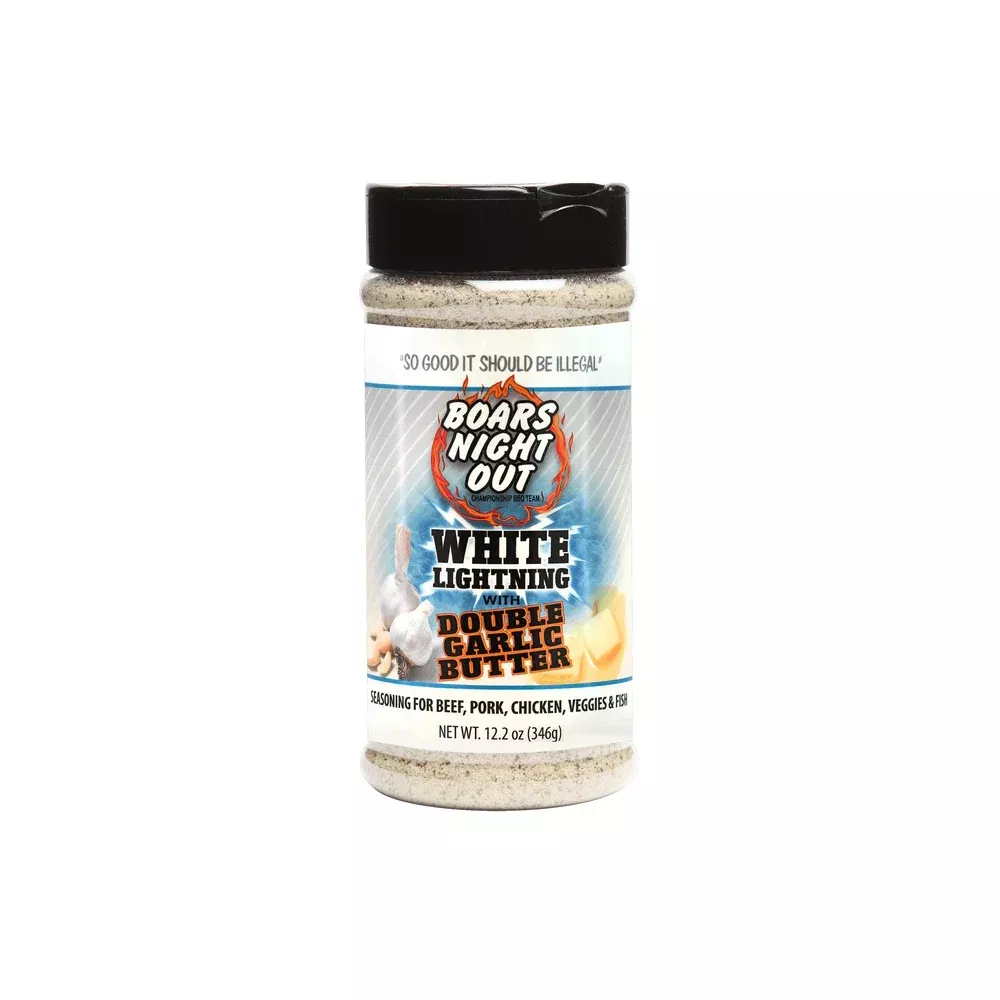 Boars Night Out White Lightning Rub with Double Garlic Butter