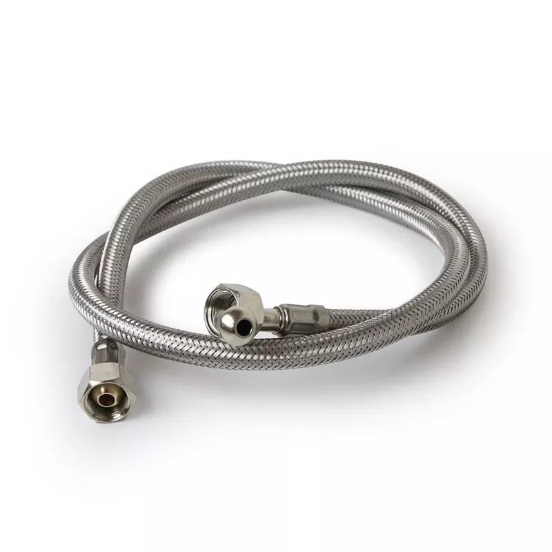 Braided Water Hose Right Angle 3 /8