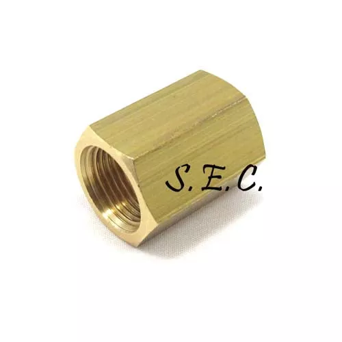 Brass Fitting 1/4F BSP to 1/4F BSP