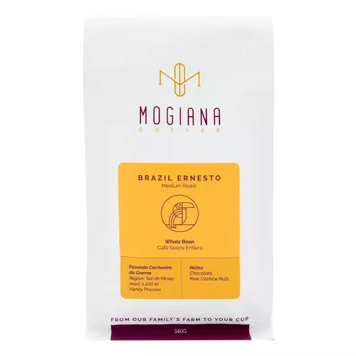 Brazil Organic Whole Bean - Medium Roast, 340g
