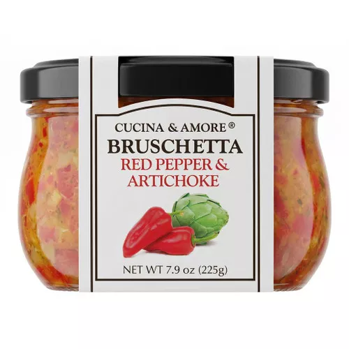 Bruschetta - Red Pepper & Artichoke, 7.9oz
