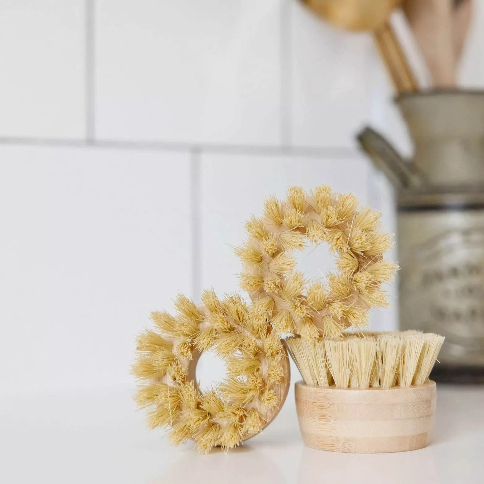 Brush with Dish Soap Sticks - Replacment Heads