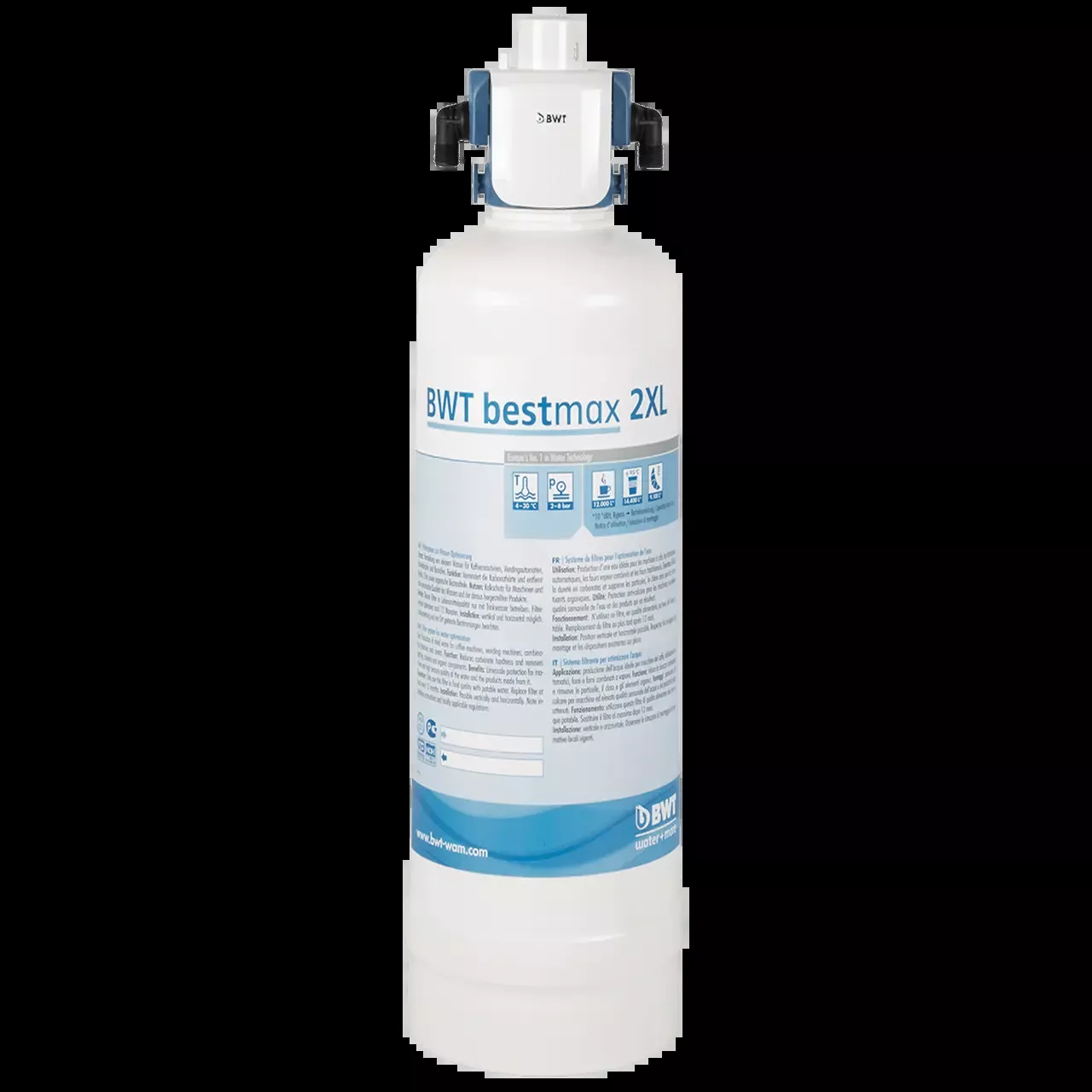 BWT Bestmax Filter Kit w/ Besthead FLEX - Limescale Protection