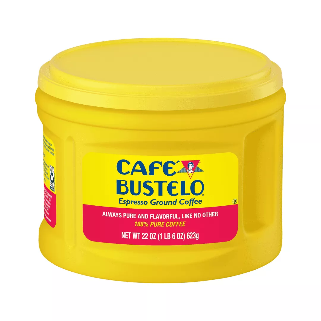 Café Bustelo Espresso Dark Roast Ground Coffee, 22 Ounces (Pack of 6)