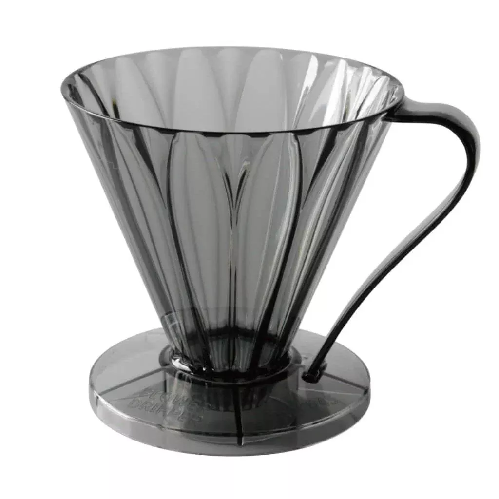 Cafec Deep 45 Black Flower Dripper