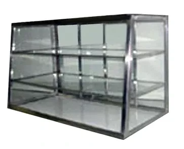 CARIB 3T Glass Bakery Display 2 Compartment