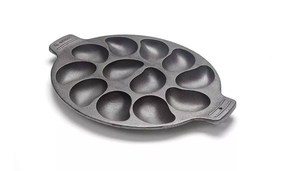 Cast Iron Oyster Grill Pan