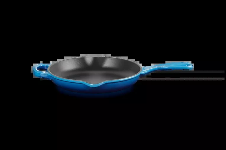 Cast Iron Round Skillet | 9" Azure Blue