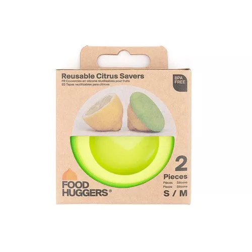 Citrus Huggers Silicone - Fresh Green, Set of 2