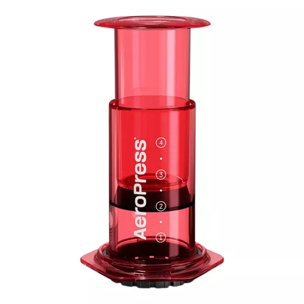 Clear Red AeroPress