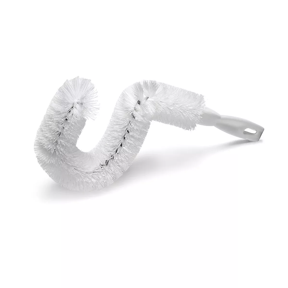 Coffee pot cleaning brush