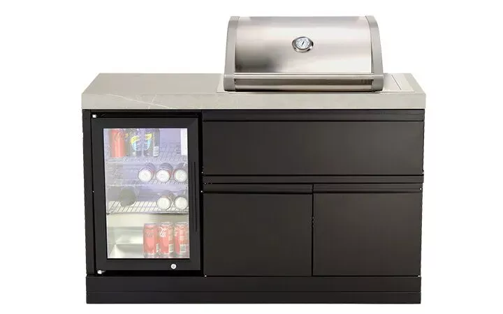 Crossray Compact Outdoor Kitchen with 2 Burner Gas BBQ