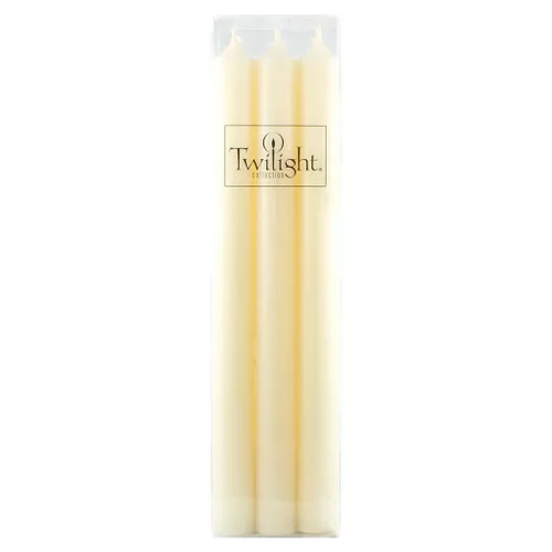 Dinner Candles 10-in - Ivory, Box of 6