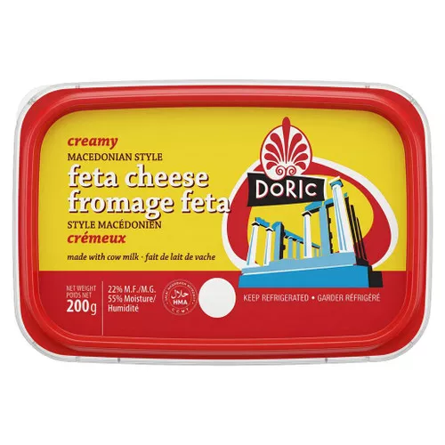 Doric Macedonian Style Feta Cheese, 200g ❆