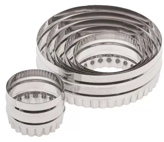Double Sided Round Cutter Set | 6 Pieces