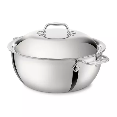 Dutch Oven - d3 Tri-ply Stainless Steel, 5.5Qt