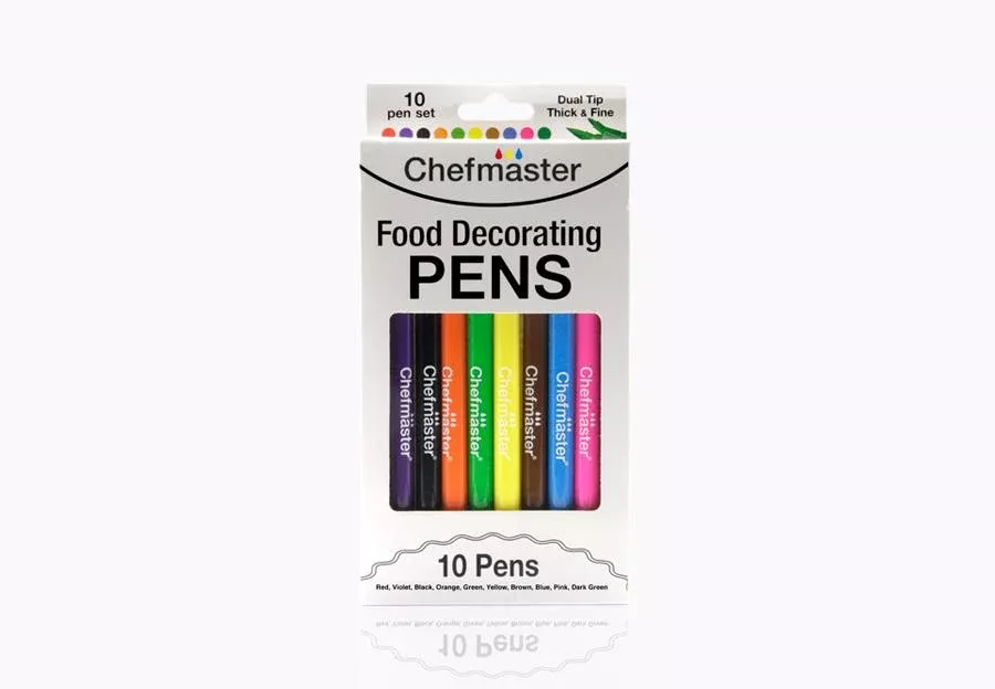 Edible Markers, Set of 10