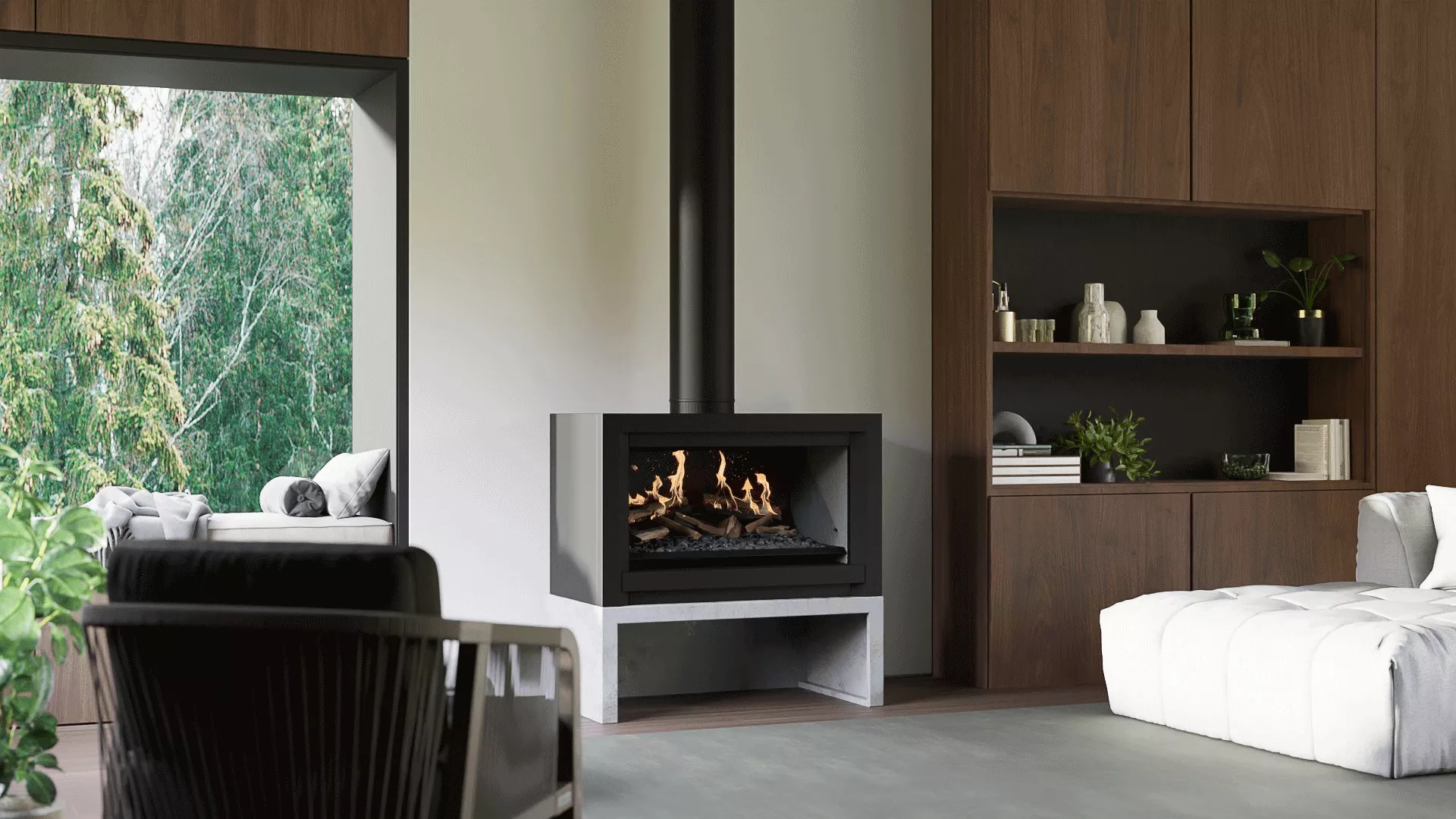 Escea LFS800 MK2 Freestanding Electric Fireplace