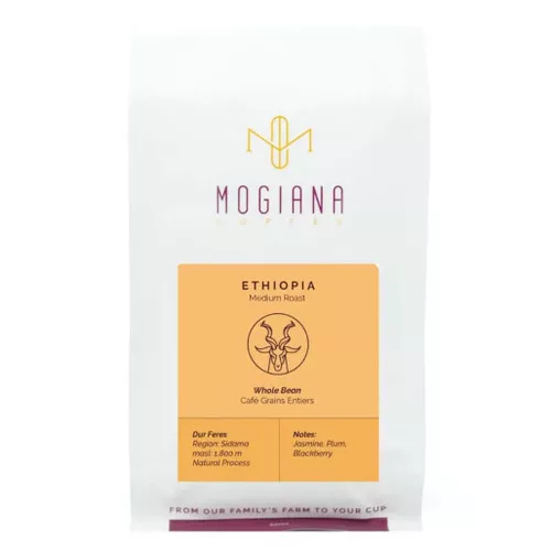 Ethiopia Whole Bean - Medium Roast, 340g