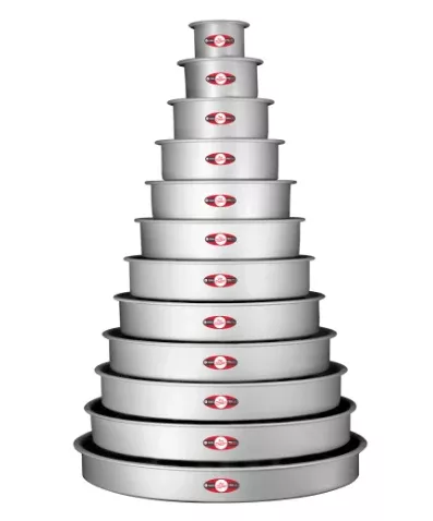 Fat Daddio's 3-inch Depth Round Cake Pans
