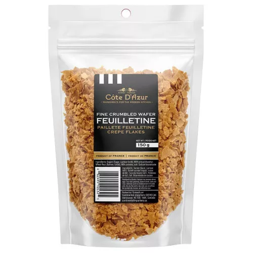 Feuilletine Fine Crumbled Wafer Flakes, 150g