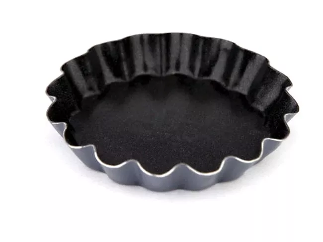 Fluted Mini Round Tart Mold, 6.5cm