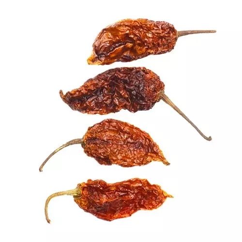 Ghost Chile (Bhut Jolokia), Dry ( .5 ounce)